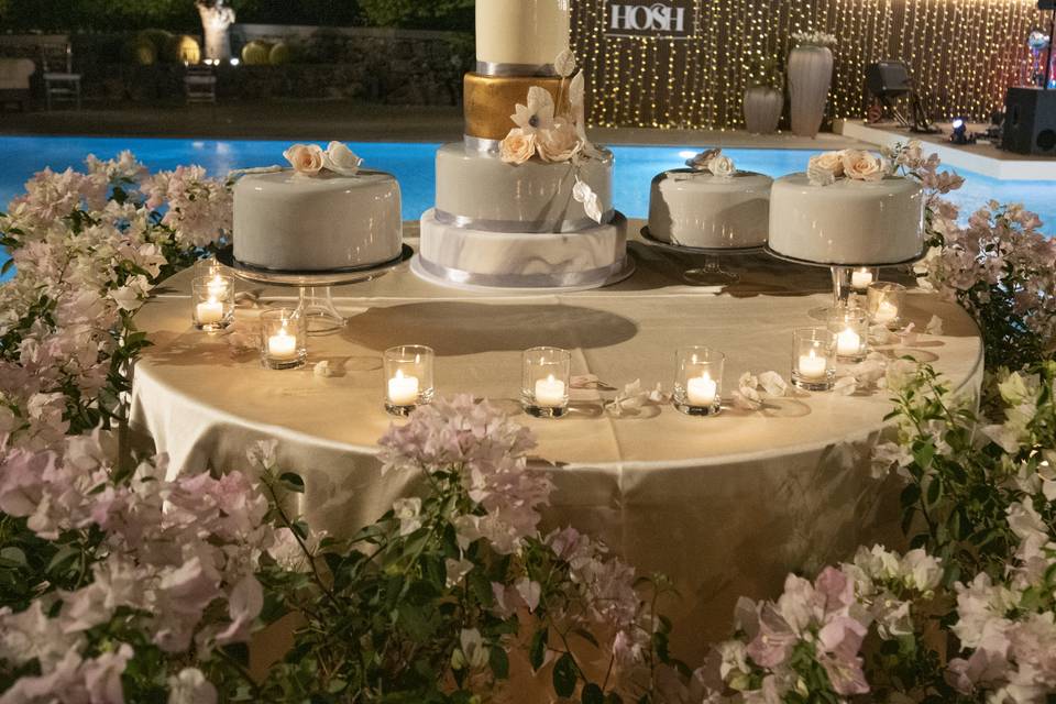 Wedding table & cake
