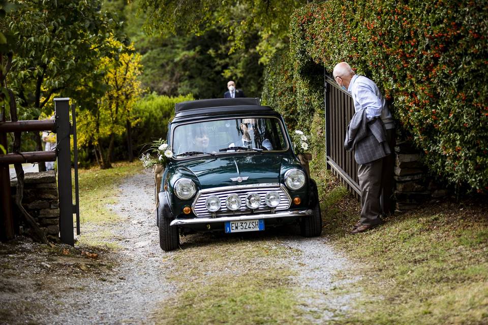 Auto - sposi - Montevecchia