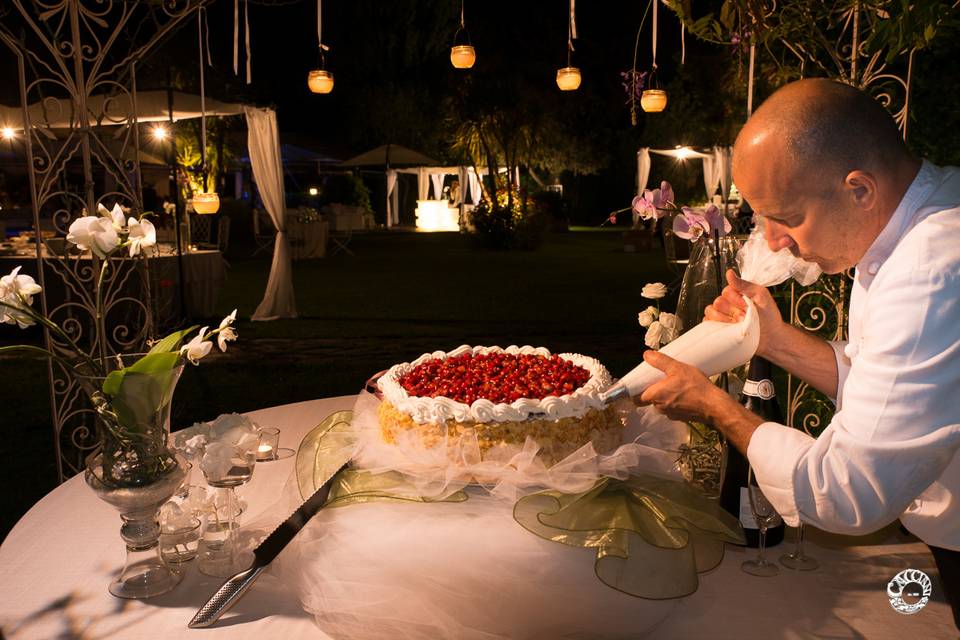 Preparazione della torta