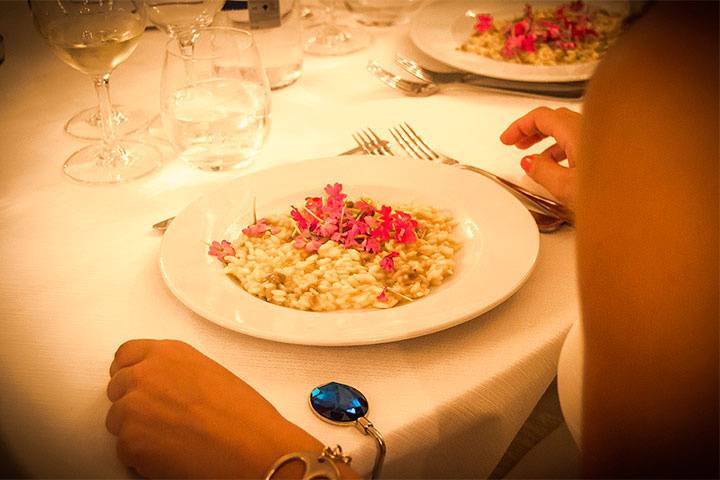 La cena in spiaggia