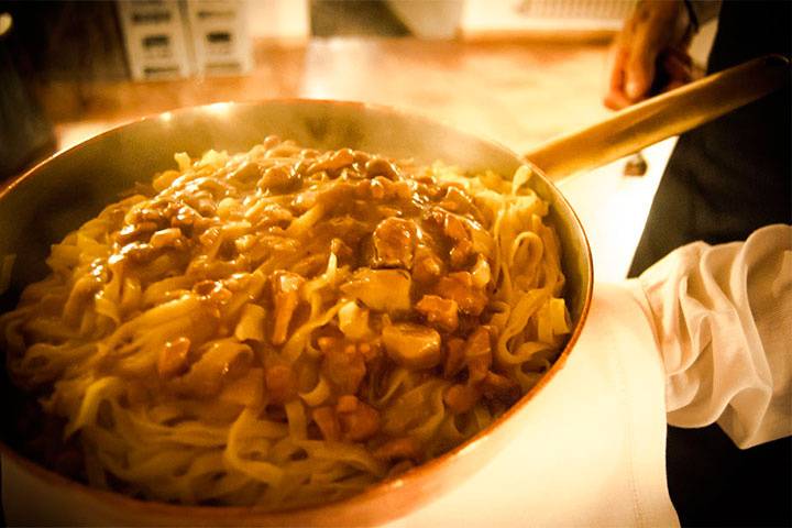 La preparazione della cena