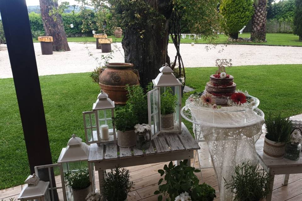 Allestimento shabby