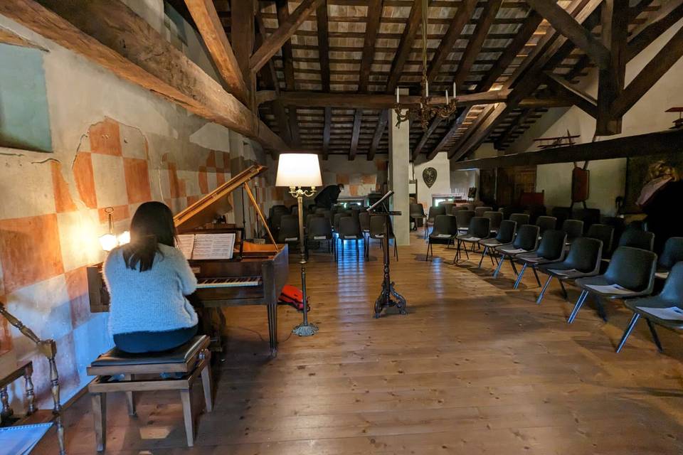 Prove: fortepiano e violino
