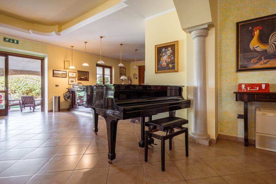 Pianoforte nella sala interna