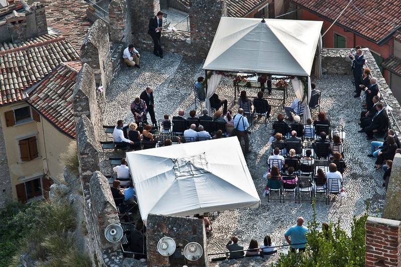 Nozze al castello di malcesine