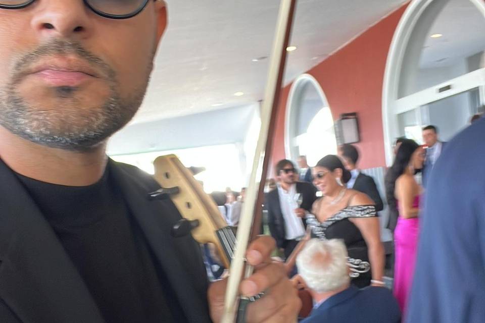 Selfie con il mio violino