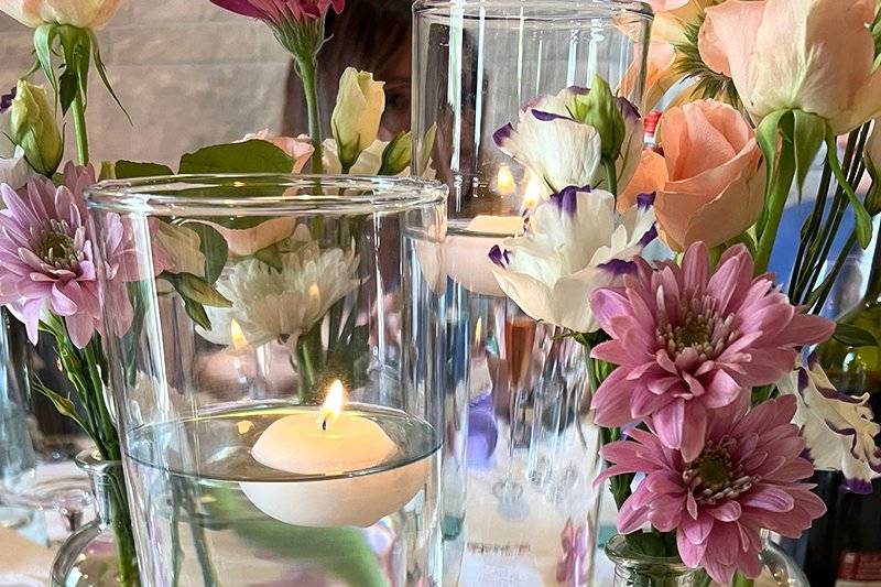 Nome tavolo fiori viola