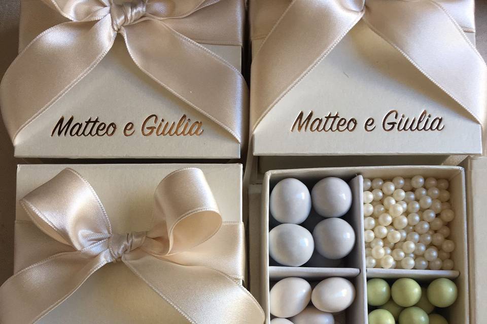 Box confettata personalizzata