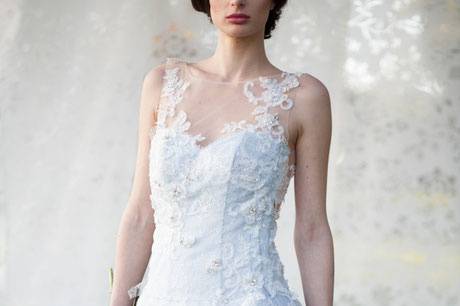 Abito da sposa in pizzo