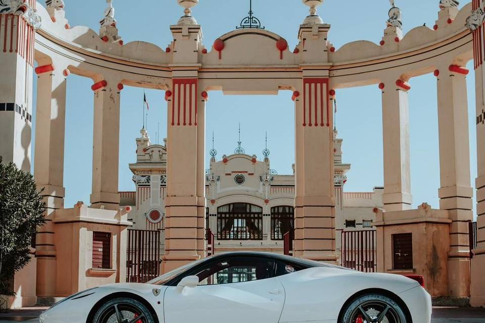 Ferrari 458 italia bianca