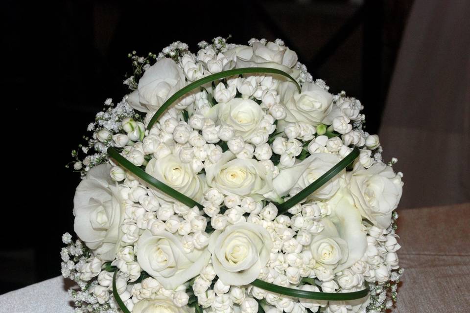 White chic bouquet