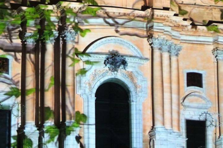 Video Mapping Ragusa Ibla