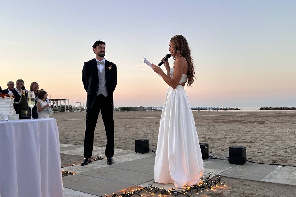 Le promesse in spiaggia