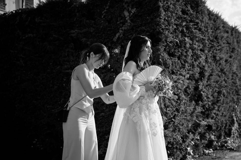 Sistemazione vestito