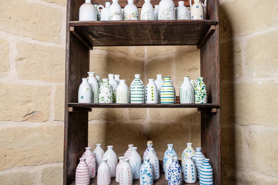 Detail_Bottiglie su Scaffale