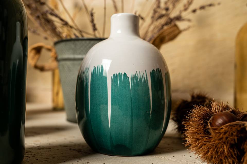 Detail_Vaso Verde e Bianco