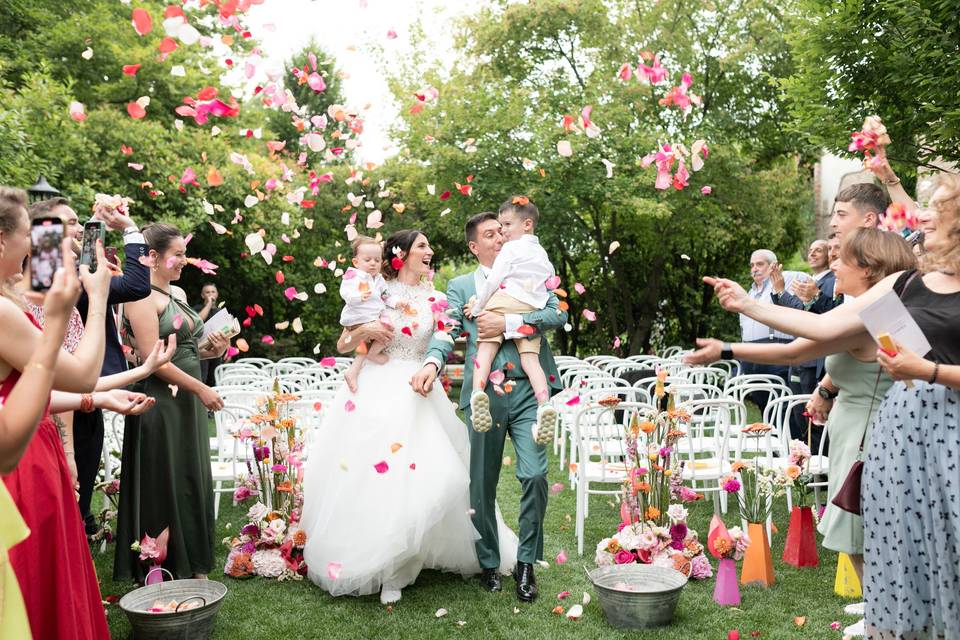 Matrimonio in famiglia