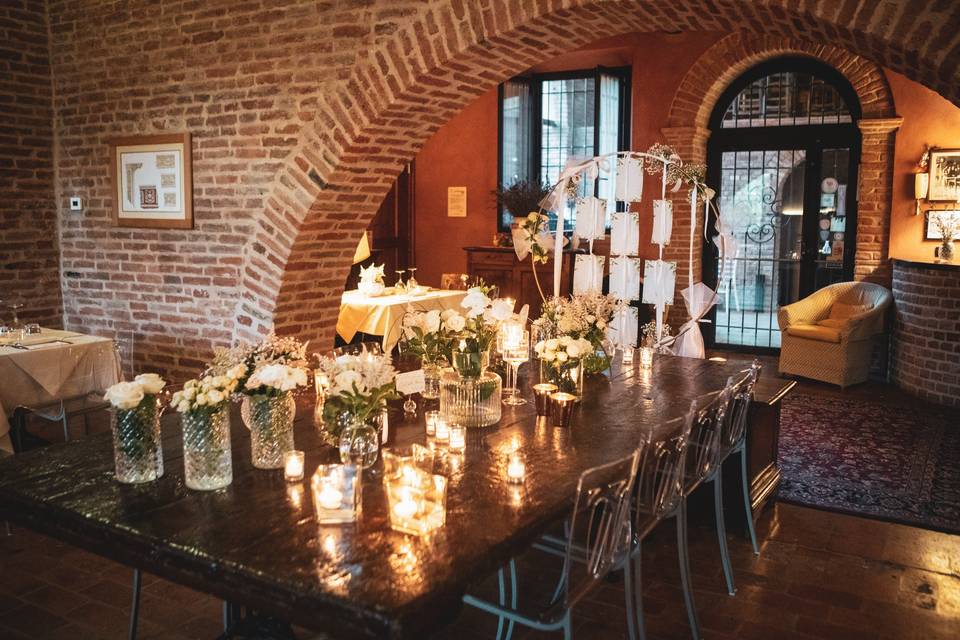 Candele e fiori