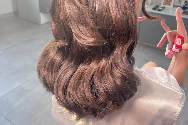 L’acconciatura di Noemi