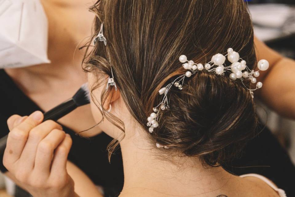 Preparazione sposa