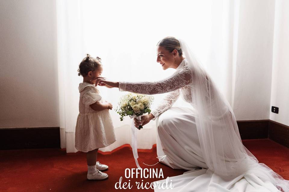 Vestizione della sposa