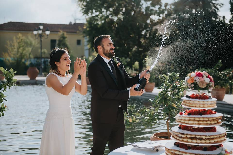 Taglio della torta