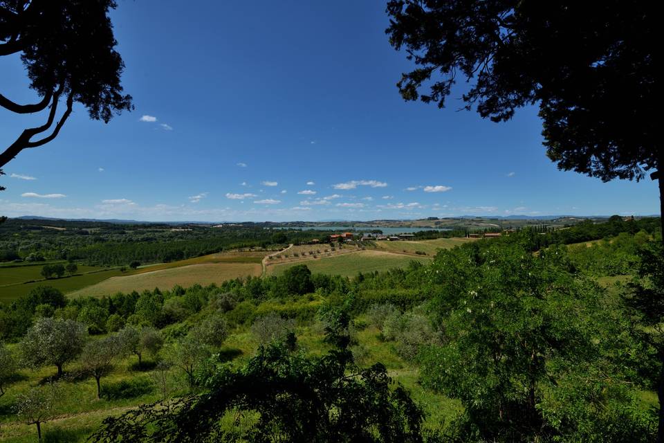 Vista sulle campagne