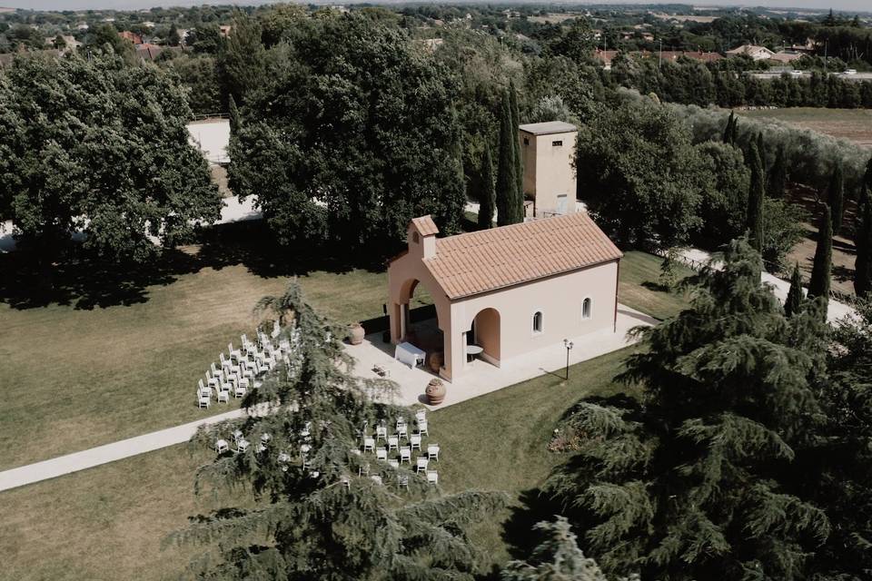 Drone-chiesa