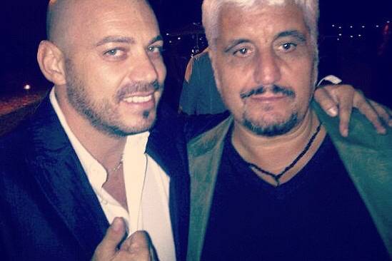 Con Pino Daniele