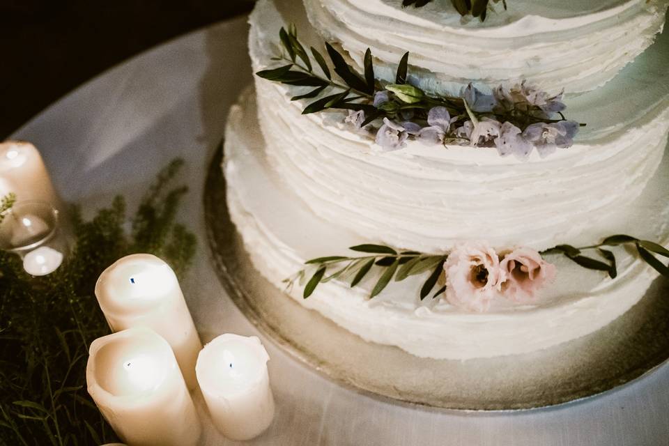 Decorazione torta nuziale