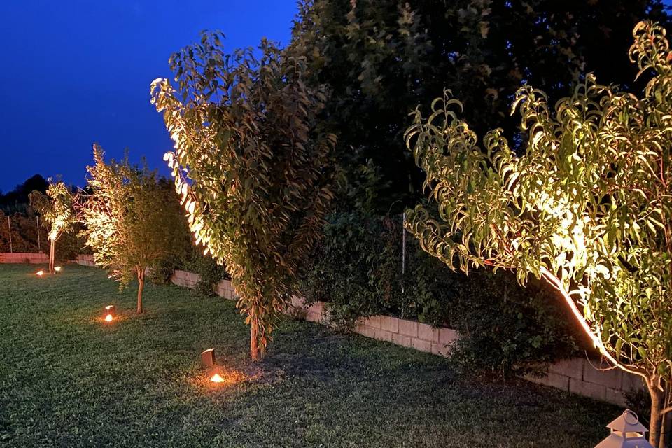 Illuminazione led a batteria