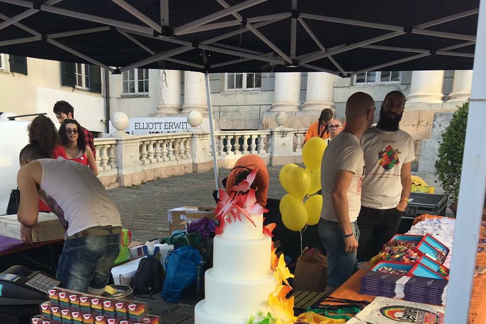 Acquario monumental cake