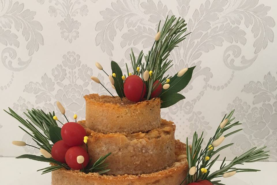 Savory Wedding cake