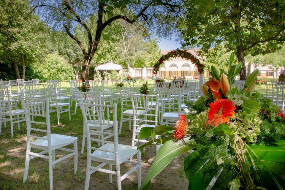 Matrimonio parco
