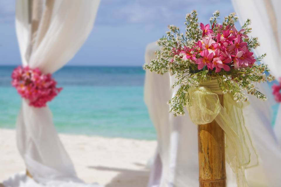 Beach wedding dettaglio