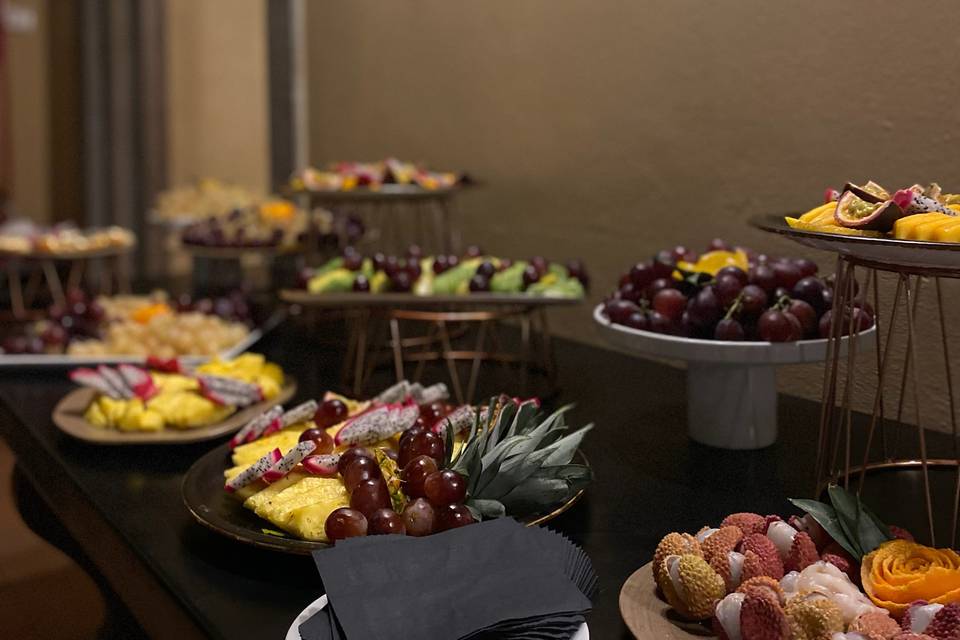 Buffet frutta esotica