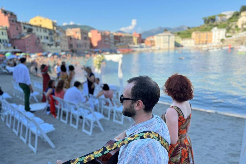 Wedding by the sea