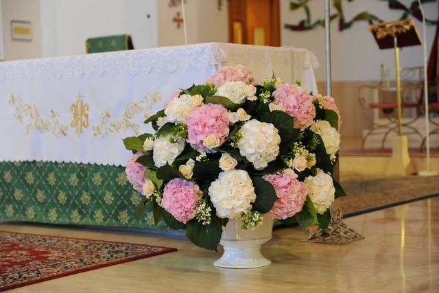 Bouquet in chiesa Tivòa