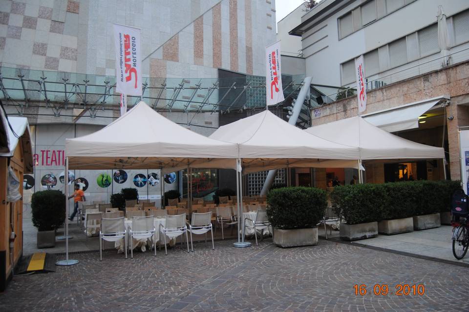 Gazebo estensibili