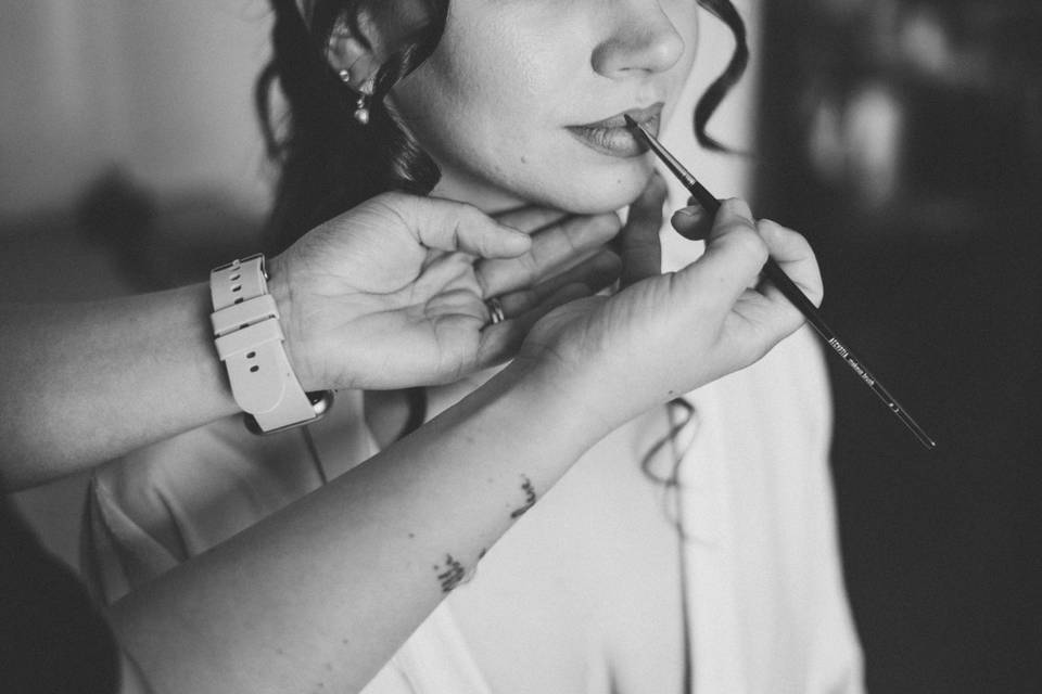 Dettaglio sposa