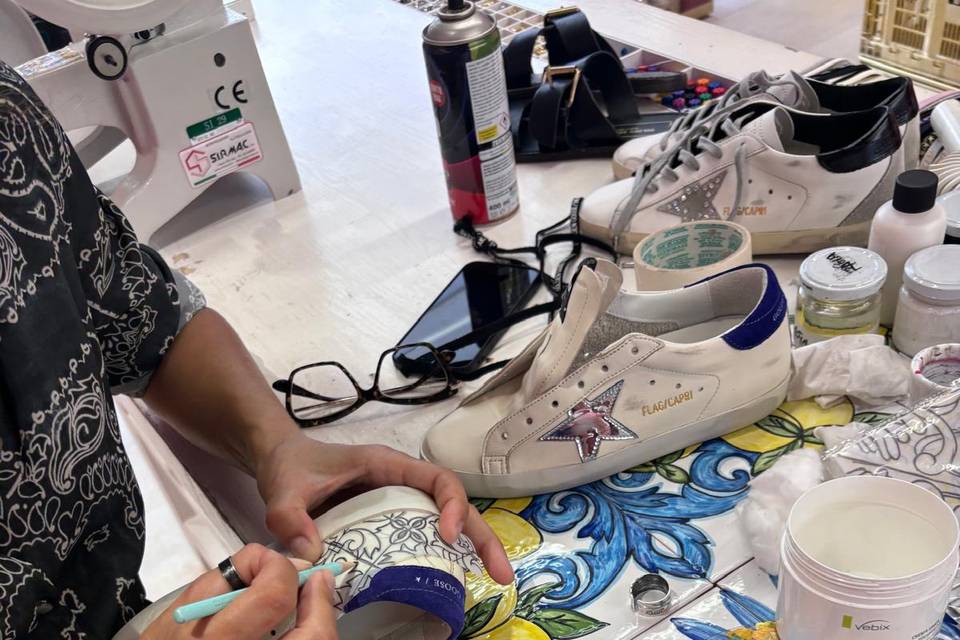 Personalizzazione sneakers