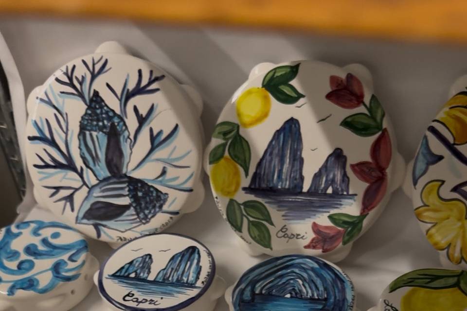 Tamburelli in ceramica