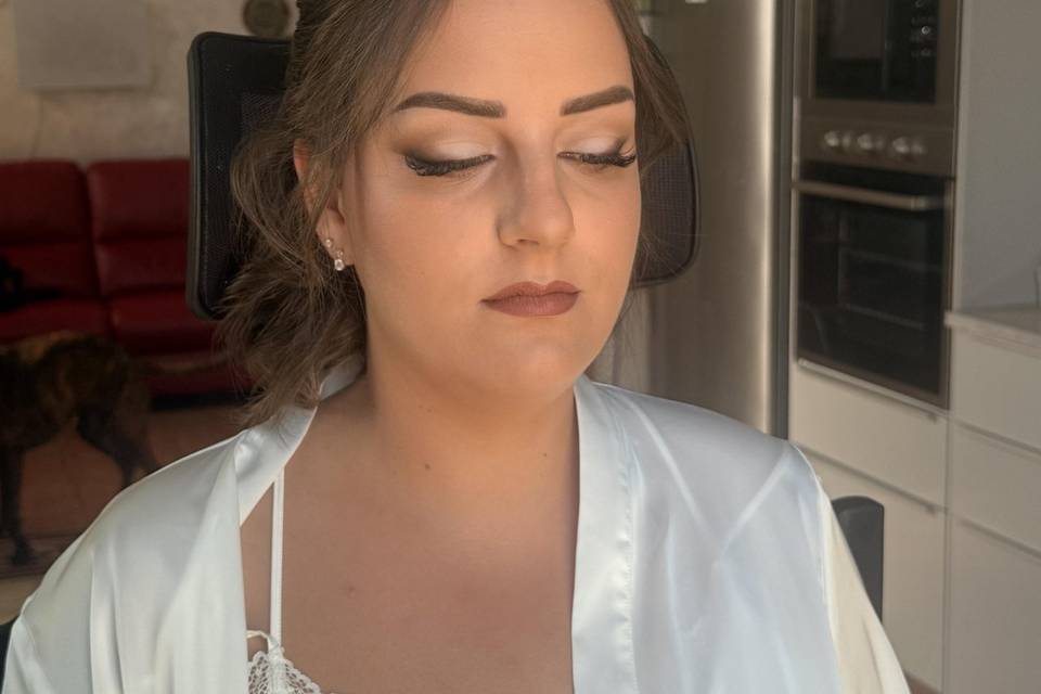 Make-up giovane sposa