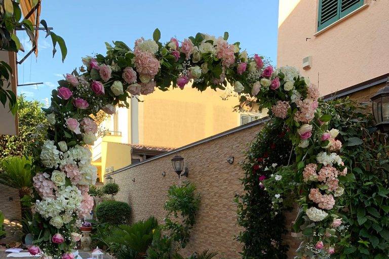 Allestimento casa sposa