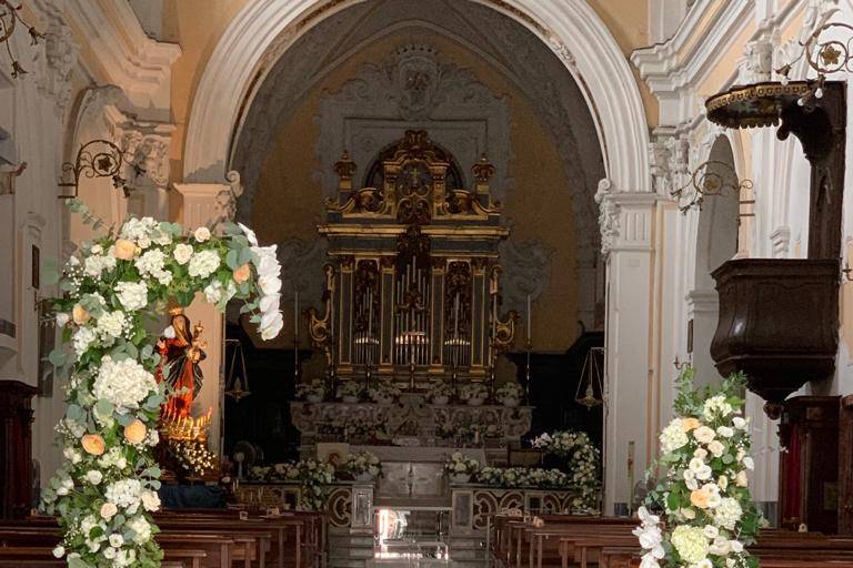 Allestimento interno chiesa