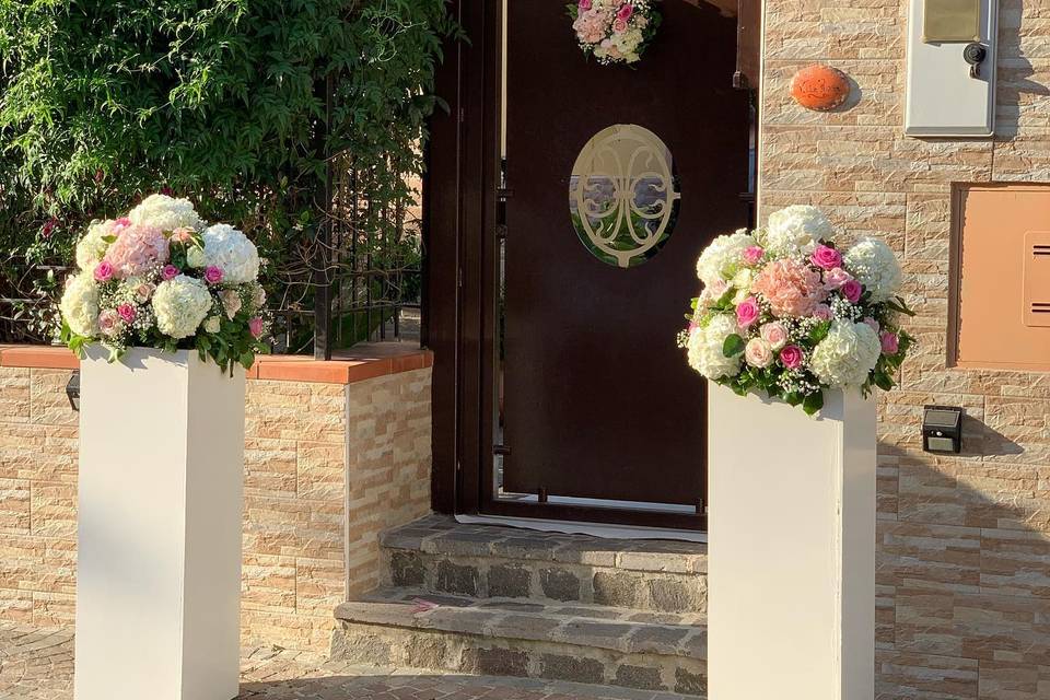 Allestimento casa sposa