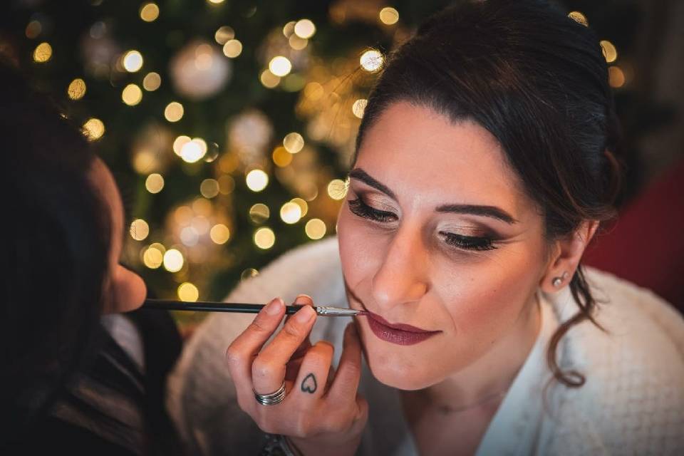 Wedding makeup