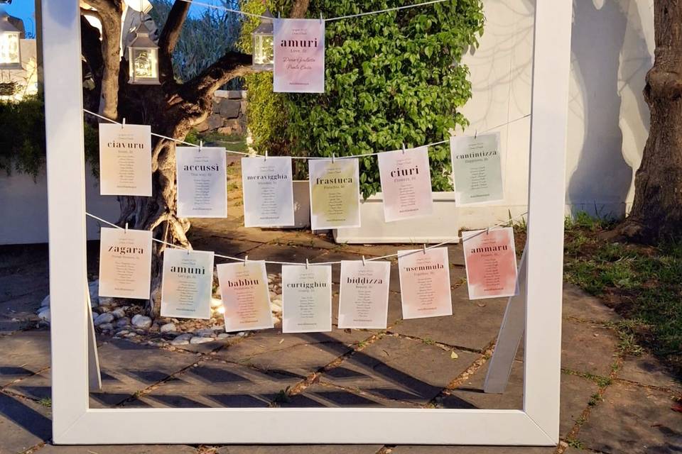 Tableau su richiesta