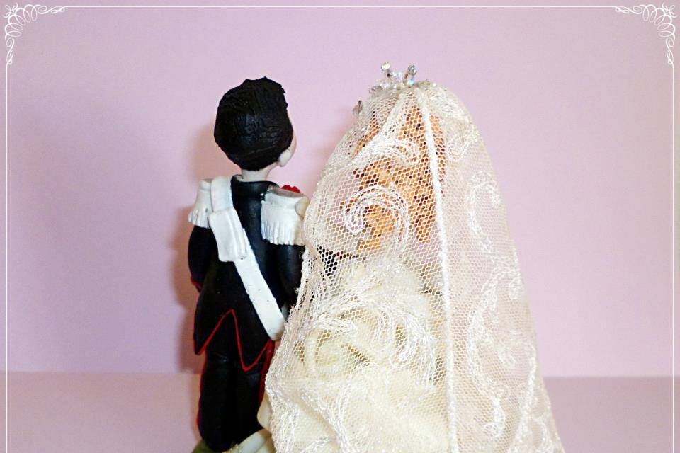 Marco&Grazia cake topper