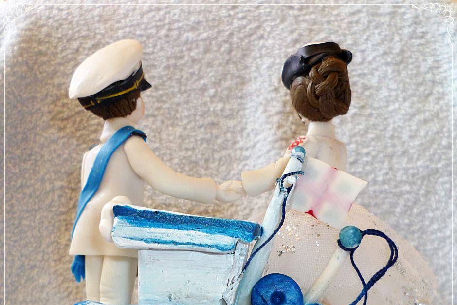 Cake topper marinai